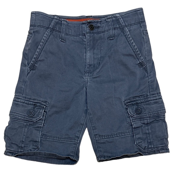 Wrangler Flex Toddler Boy’s Gray Casual Cargo Shorts (Size Measurements Photos) - Picture 1 of 5